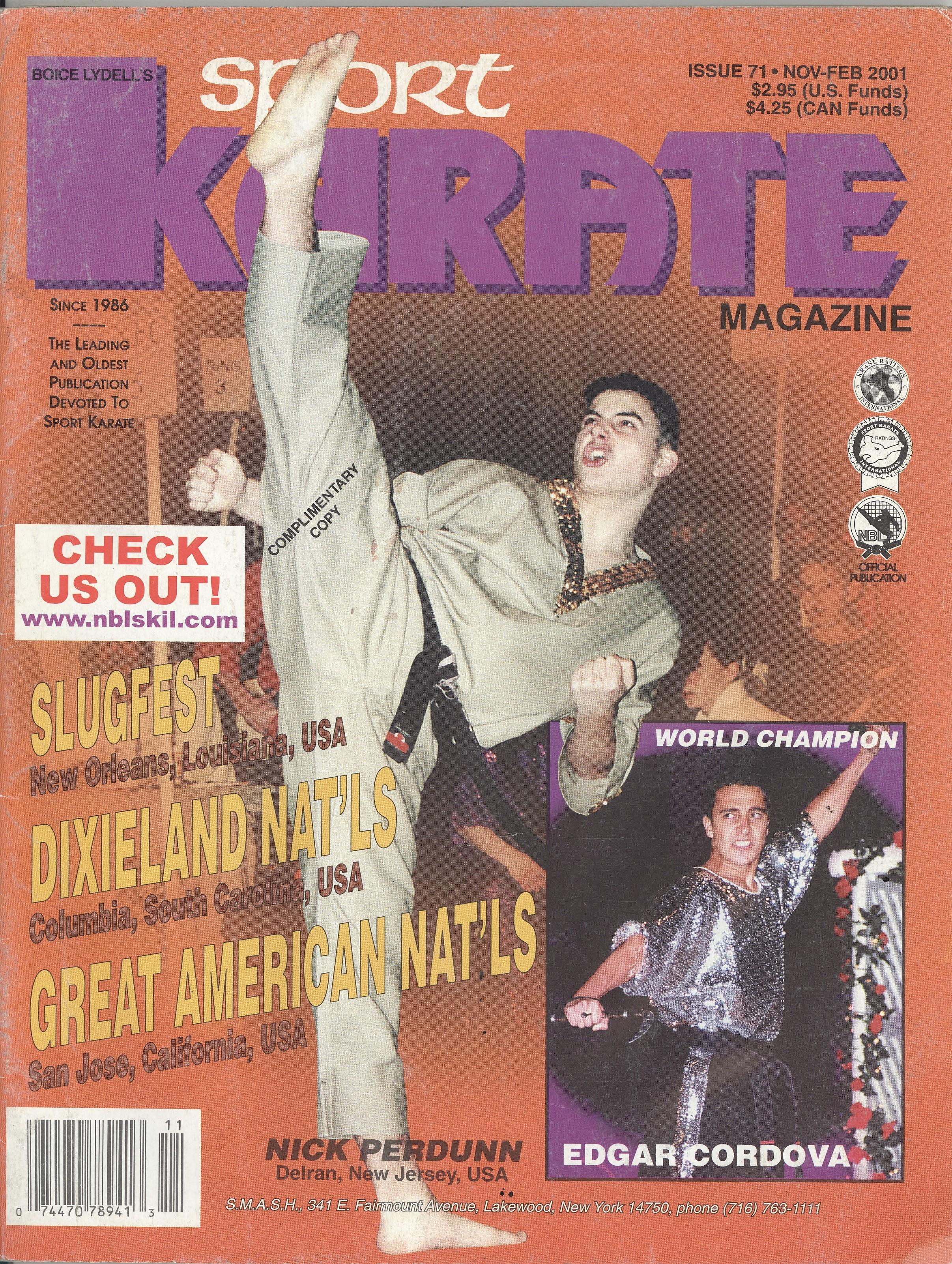 11/00 Sport Karate